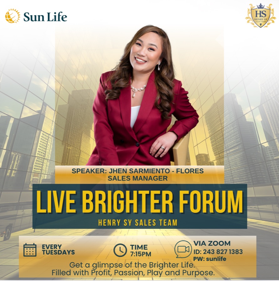 Poster: Live Brighter Forum