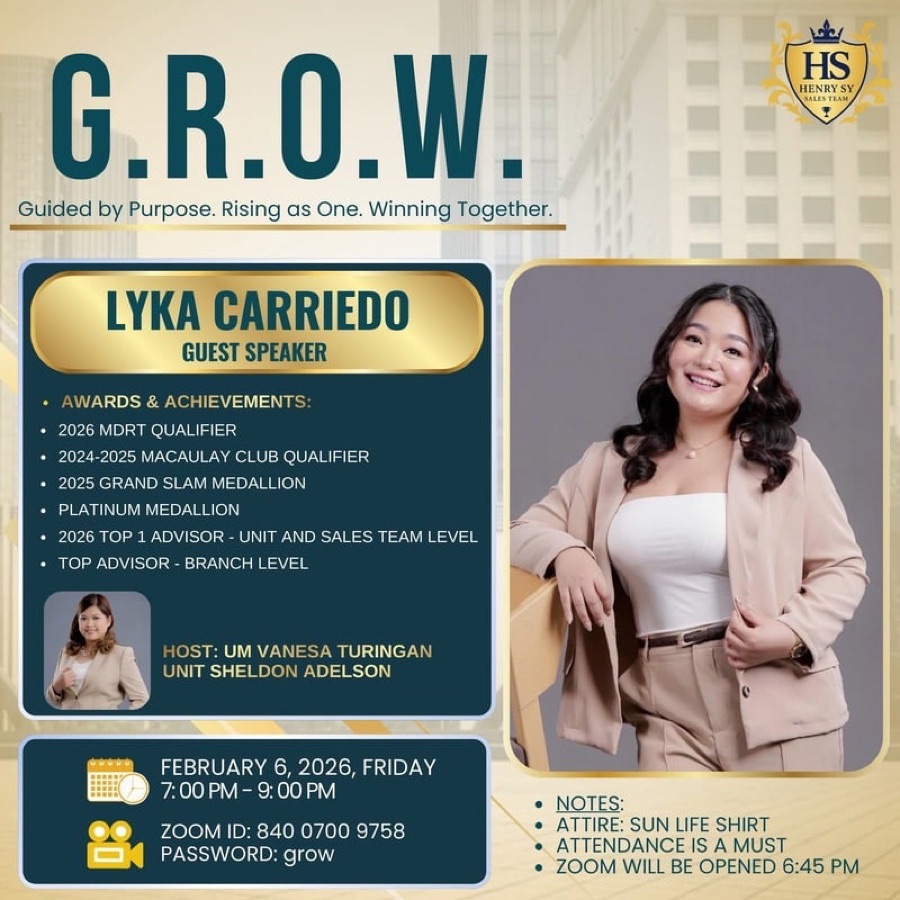 Poster: G.R.O.W. event